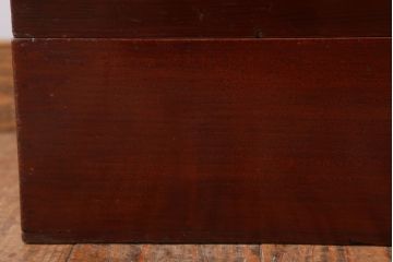 アンティーク雑貨　古民具・骨董　明治　漆塗りの古い岡持ち(1)