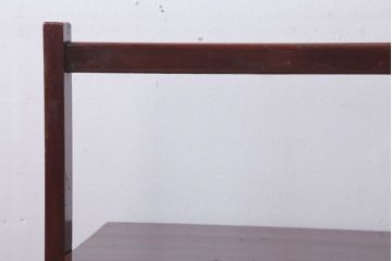 アンティーク雑貨　古民具・骨董　明治　漆塗りの古い岡持ち(2)