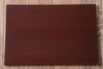 アンティーク雑貨　古民具・骨董　明治　漆塗りの古い岡持ち(2)