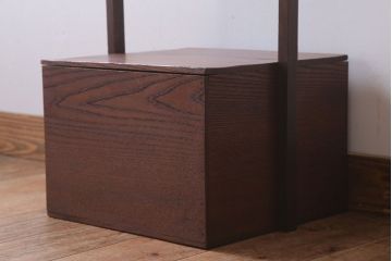 アンティーク雑貨　古民具・骨董　大正　古い木の岡持ち