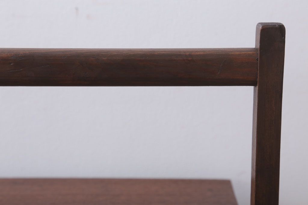 アンティーク雑貨　古民具・骨董　大正　古い木の岡持ち