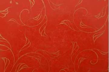 アンティーク雑貨　和製アンティーク　昭和初期　輪島朱塗　木製丸盆　2枚セット(1)