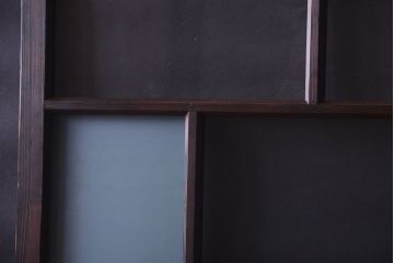 古民具・骨董　すりガラス入り!アンティークガラス戸(1)