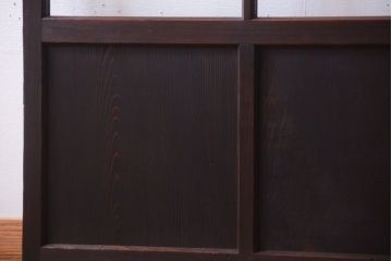 古民具・骨董　すりガラス入り!アンティークガラス戸(1)