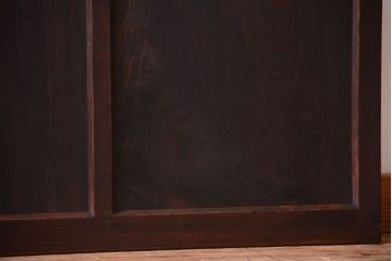 古民具・骨董　すりガラス入り!アンティークガラス戸(1)