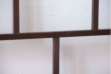 古民具・骨董　すりガラス入り!アンティークガラス戸(1)