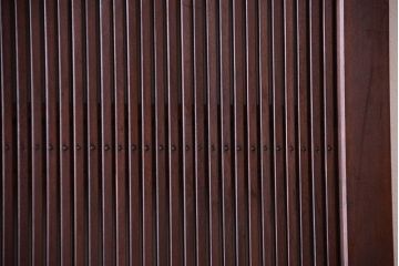 古民具・骨董　高級品　ガラス帯の万本格子戸