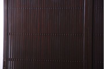 古民具・骨董　明治〜大正　アンティーク格子戸2枚セット