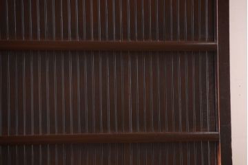 古民具・骨董　明治〜大正　アンティーク格子戸2枚セット