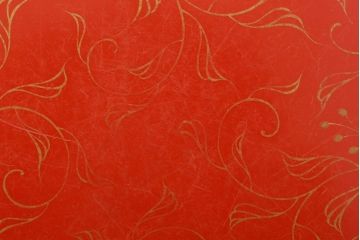 アンティーク雑貨　和製アンティーク　昭和初期　輪島朱塗　木製丸盆　2枚セット(2)