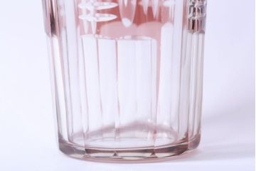 アンティーク雑貨　アンティーク　昭和初期　切子コップ　5個セット(ガラス・氷コップ)