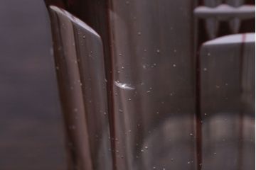 アンティーク雑貨　アンティーク　昭和初期　切子コップ　5個セット(ガラス・氷コップ)