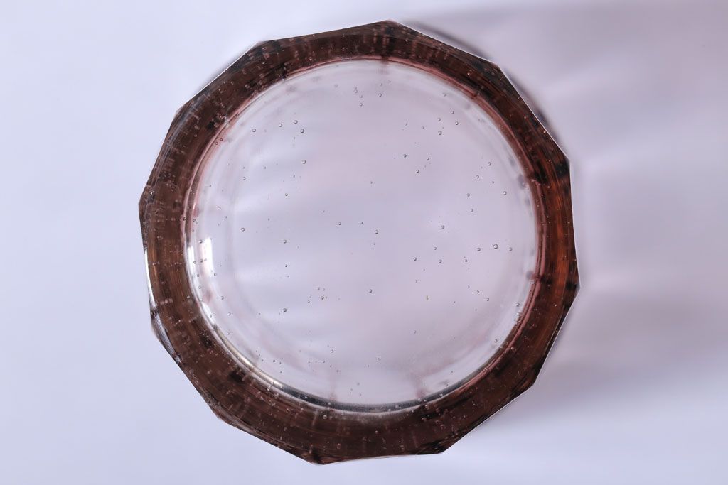 アンティーク雑貨　アンティーク　昭和初期　切子コップ　5個セット(ガラス・氷コップ)