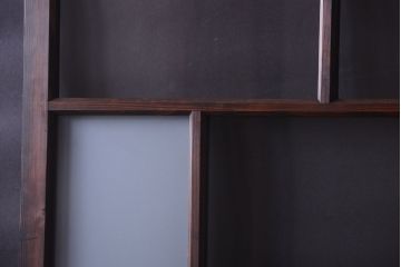 古民具・骨董　すりガラス入り!アンティークガラス戸(2)