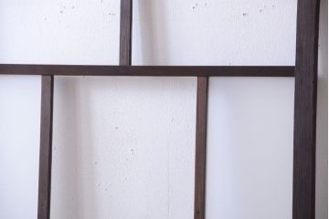 古民具・骨董　すりガラス入り!アンティークガラス戸(2)