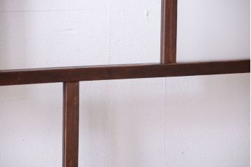 古民具・骨董　すりガラス入り!アンティークガラス戸(2)