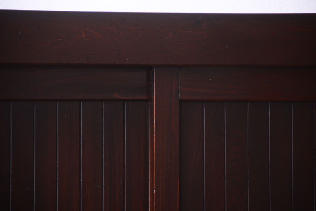 アンティーク家具　古民具・骨董　大正〜昭和期　六尺水屋箪笥サイドボード