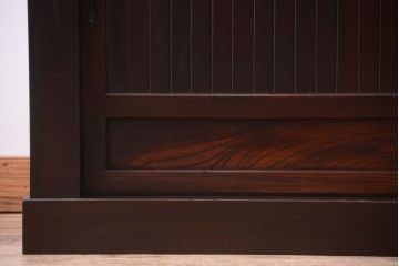 アンティーク家具　古民具・骨董　大正〜昭和期　六尺水屋箪笥サイドボード