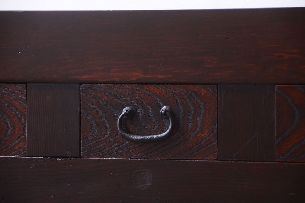 アンティーク家具　古民具・骨董　明治　アンティーク水屋箪笥サイドボード(テレビボード)