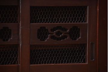 アンティーク家具　古民具・骨董　明治　アンティーク水屋箪笥サイドボード(テレビボード)