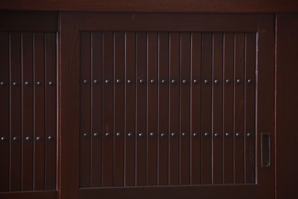 アンティーク家具　古民具・骨董　明治　アンティーク水屋箪笥サイドボード(テレビボード)