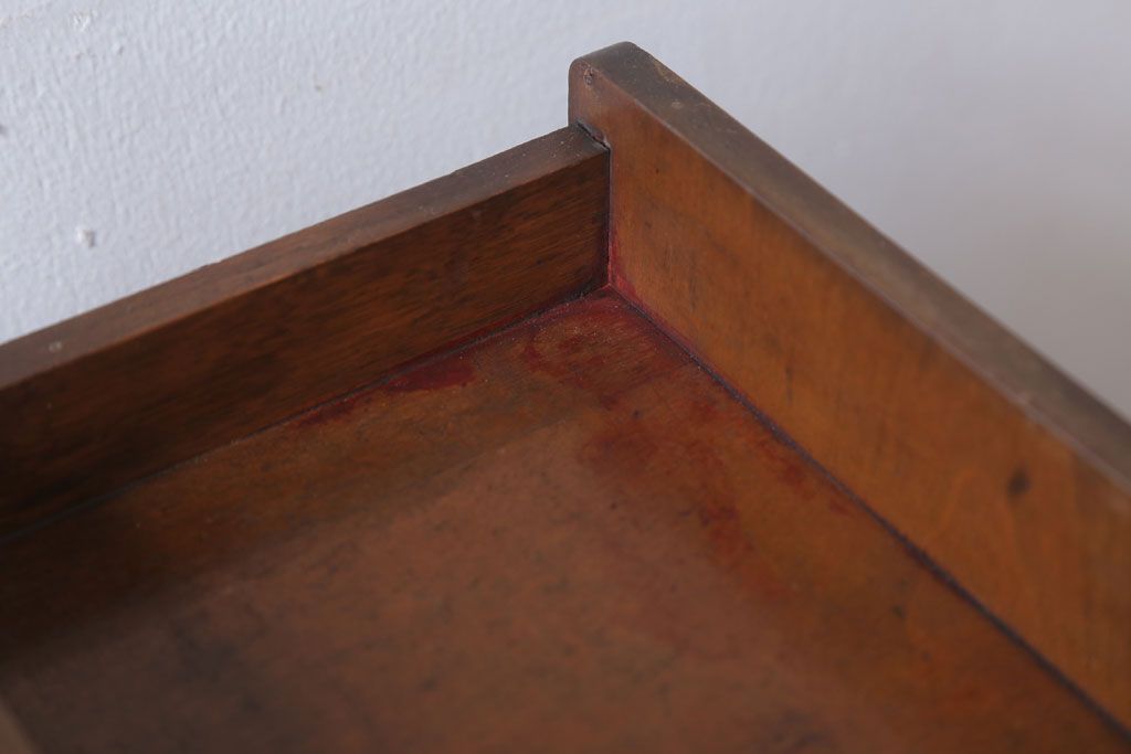 アンティーク雑貨　和製アンティーク　珍しいデザインの木製本立て