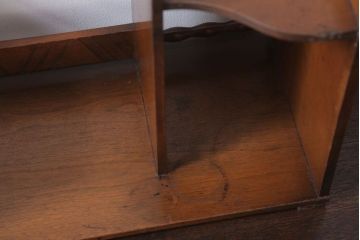 アンティーク雑貨　和製アンティーク　珍しいデザインの木製本立て