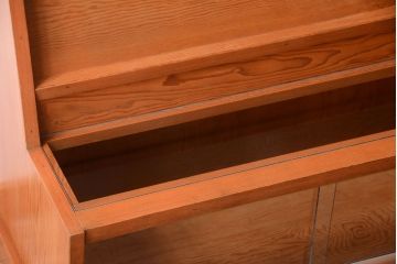 ヴィンテージ家具　ビンテージ　古い書店　木製の本棚(飾り棚)