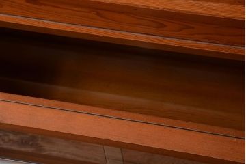 ヴィンテージ家具　ビンテージ　古い書店　木製の本棚(飾り棚)