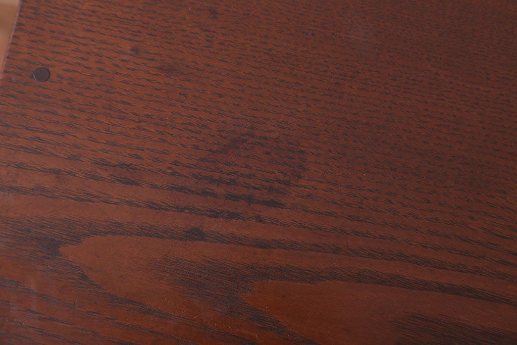 アンティーク家具　和製アンティーク　障子戸!古い木の小ぶりな戸棚