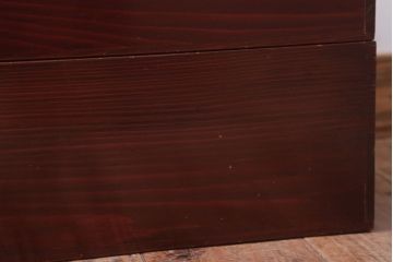 アンティーク雑貨　古民具・骨董　大正　漆塗りの古い岡持ち