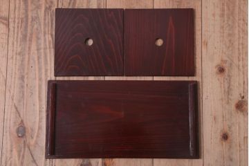 アンティーク雑貨　古民具・骨董　大正　漆塗りの古い岡持ち