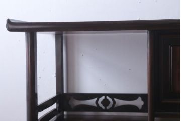 中古　民芸家具　シンプルで上品な飾り棚
