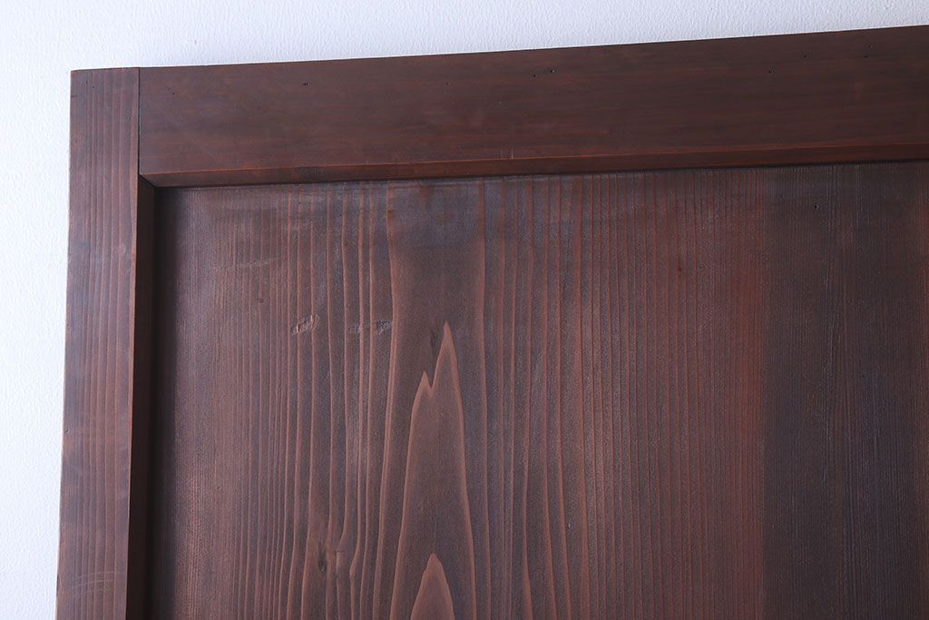 アンティーク　古い木製の折れ戸(折りたたみドア・フォールディングドア)(1)