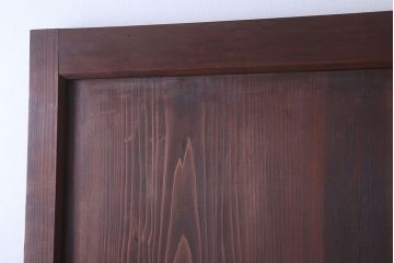 アンティーク　古い木製の折れ戸(折りたたみドア・フォールディングドア)(1)