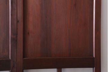 アンティーク　古い木製の折れ戸(折りたたみドア・フォールディングドア)(1)