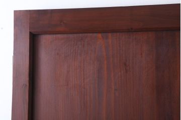 アンティーク　古い木製の折れ戸(折りたたみドア・フォールディングドア)(2)