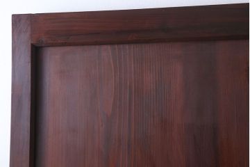 アンティーク　古い木製の折れ戸(折りたたみドア・フォールディングドア)(2)