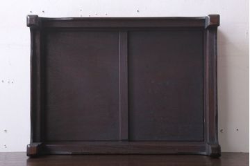 アンティーク雑貨　古民具・骨董　唐木材!古い紫檀材のアンティーク花台(ディスプレイ台)
