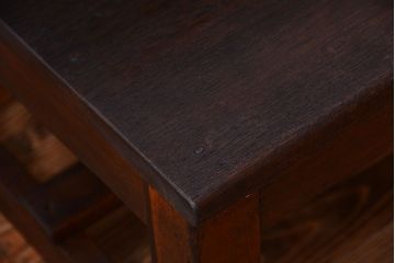 【K様ご成約済み】昭和レトロ　シンプルなアンティークのベンチ(1)