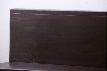 レトロ家具　昭和レトロ　シンプルなアンティークのベンチ(2)