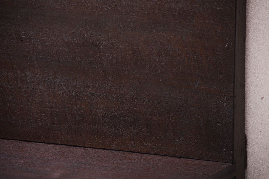 レトロ家具　昭和レトロ　シンプルなアンティークのベンチ(2)