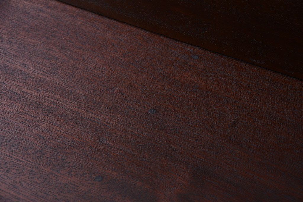 レトロ家具　昭和レトロ　シンプルなアンティークのベンチ(2)