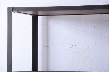 ラフジュ工房オリジナル　シンプルなアイアンラック(1)