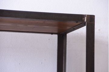 ラフジュ工房オリジナル　シンプルなアイアンラック(1)