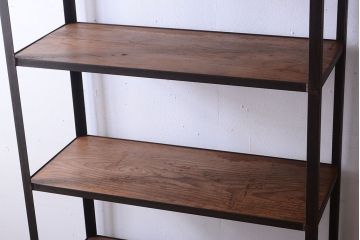 ラフジュ工房オリジナル　シンプルなアイアンラック(1)