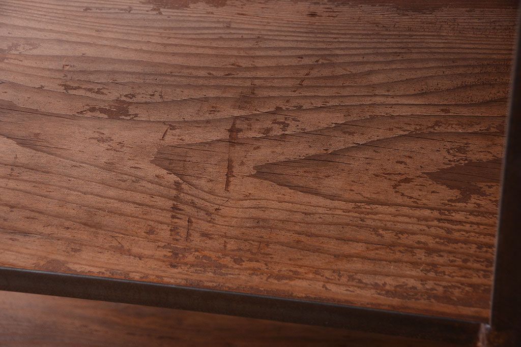 ラフジュ工房オリジナル　シンプルなアイアンラック(1)