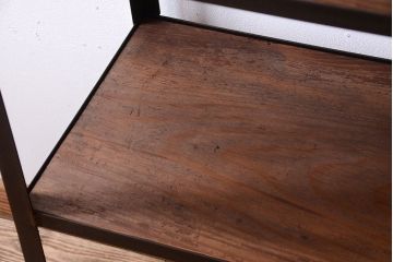 ラフジュ工房オリジナル　シンプルなアイアンラック(1)