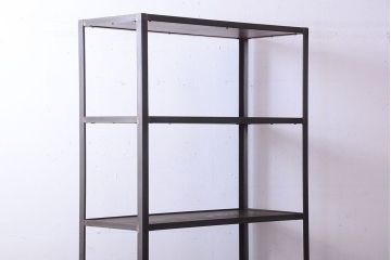 ラフジュ工房オリジナル　シンプルなアイアンラック(2)