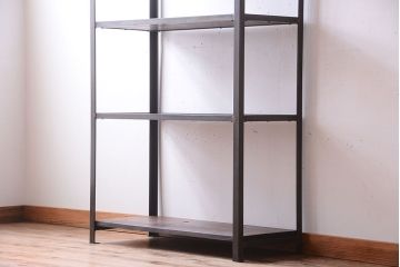 ラフジュ工房オリジナル　シンプルなアイアンラック(2)